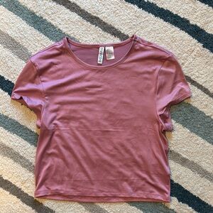 H&M Dusty Rose Short Sleeve Tee
